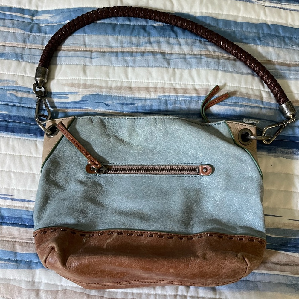 Sak small blue handbag